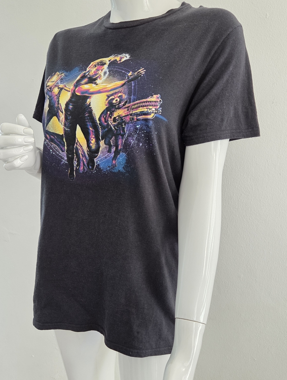 Marvel Avengers Infinity War Thor Groot Rocket Unisex Graphic Tee - Picture 5 of 10